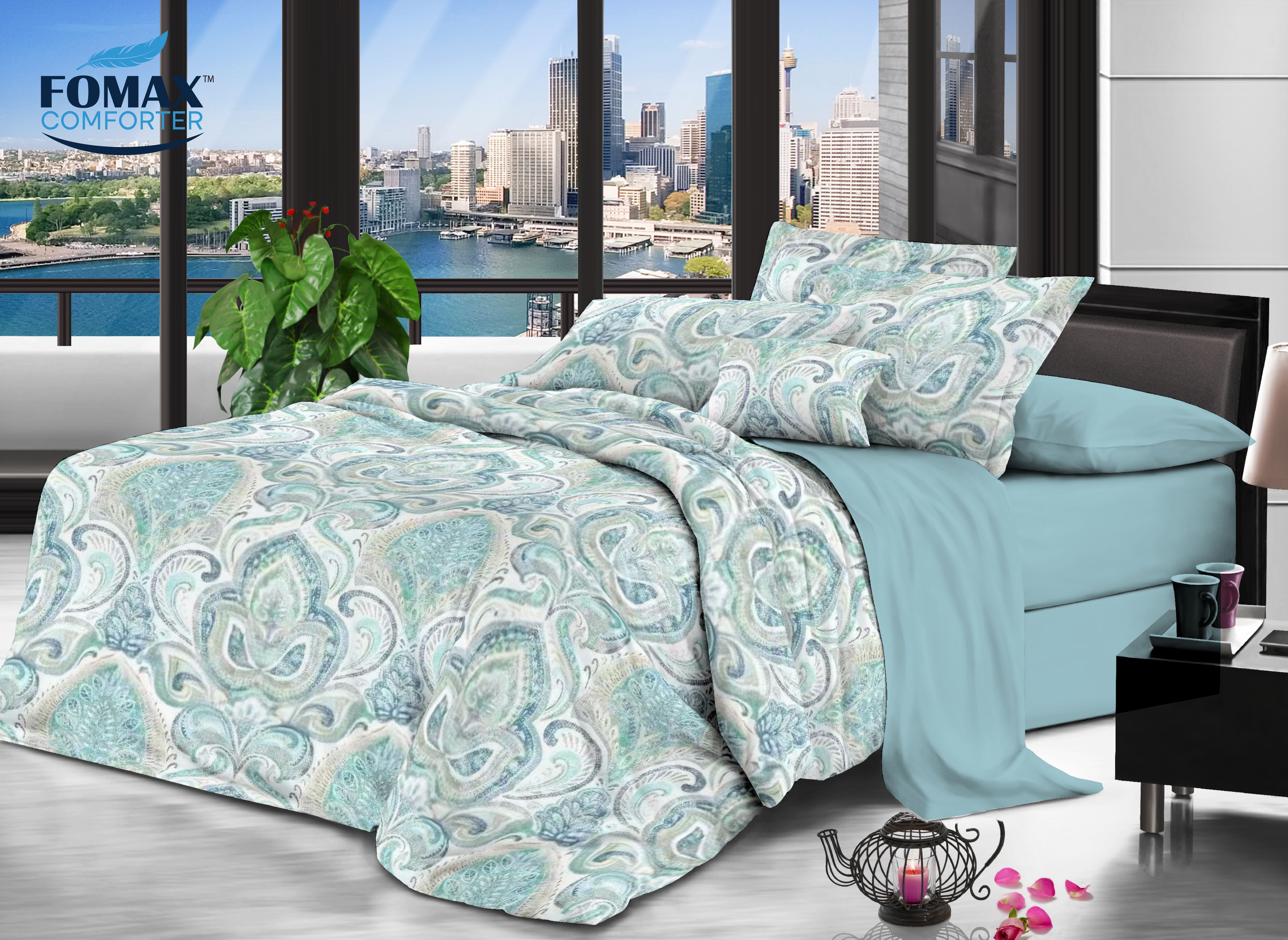 Fomax Premium Comforter King Size 233cm x 213cm Q-203